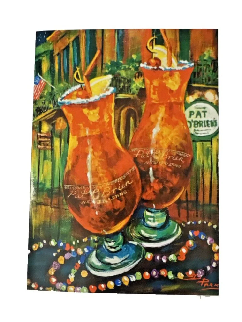 Dianne Parks Note Cards Pack of 10 Blank on Inside Tabasco New Orleans Crawfish